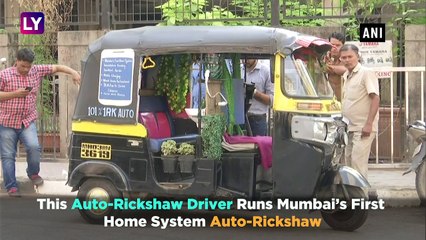 Heres Mumbais First Home System Auto-Rickshaw With Wash Basin, Phone Charging Points & Many Other Things