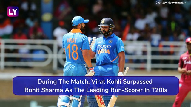 IND vs WI Stat Highlights, 2nd T20I 2019: Lendl Simmons Helps Windies Level Series