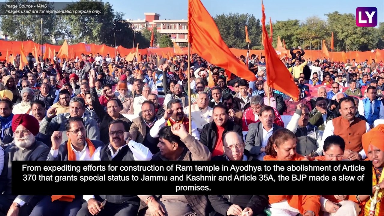 BJP manifesto for 2019 Lok Sabha Elections: List of promises made in 'Sankalp Patra'