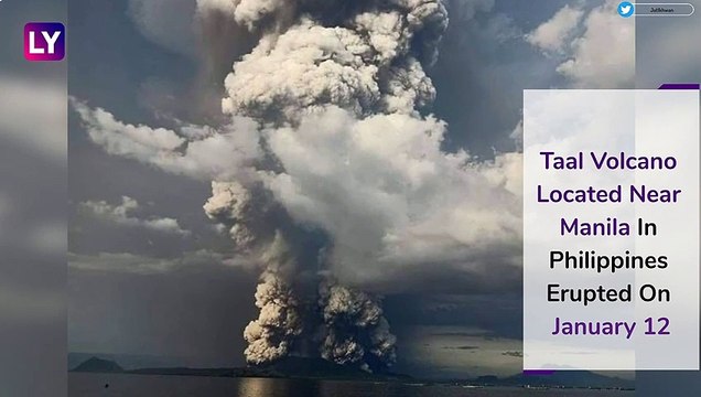 Taal Volcano Near Manila Spews Ash In To The Air, Philippines Warns Of Impending Eruption