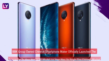 Vivo Nex 3s 5G With A 64MP Triple Rear Camera  Setup Launched In China; Prices, Variants, Features & Specifications