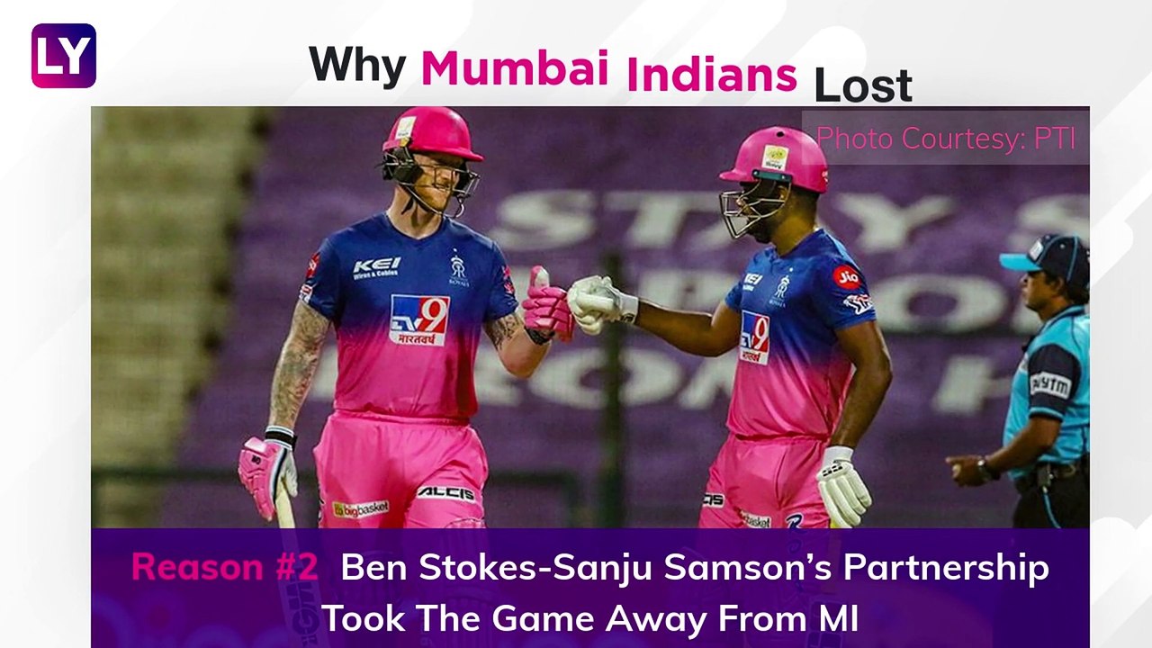 Rajasthan vs Mumbai IPL 2020: 3 Reasons Why Mumbai Lost to Rajasthan