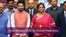Union Budget 2020-21 Predictions: What FM Nirmala Sitharaman May Offer To Boost India's Plunging Economic Growth