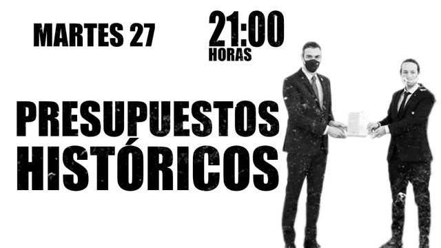 Juan Carlos Monedero: Presupuestos históricos - En la Frontera, 27 de octubre de 2020