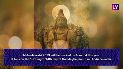 Mahashivratri 2019: Know Date and Significance of This Auspicious Day of Lord Shiva