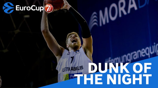 7DAYS EuroCup Dunk of the Night: Marin Maric, Lietkabelis Panevezys