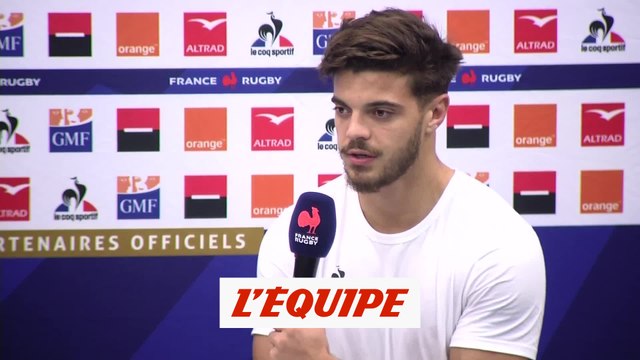 Ntamack : « On ne pense pas vraiment à la victoire finale dans le Tournoi » - Rugby - Bleus