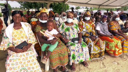 Inaugration du centre de santé rural de Vitré 2 à Grand-Bassam