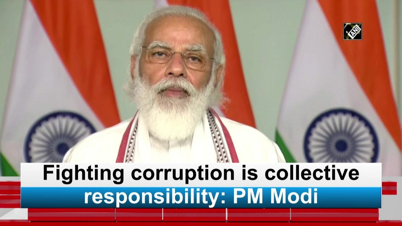 Fighting corruption is collective responsibility: PM Modi