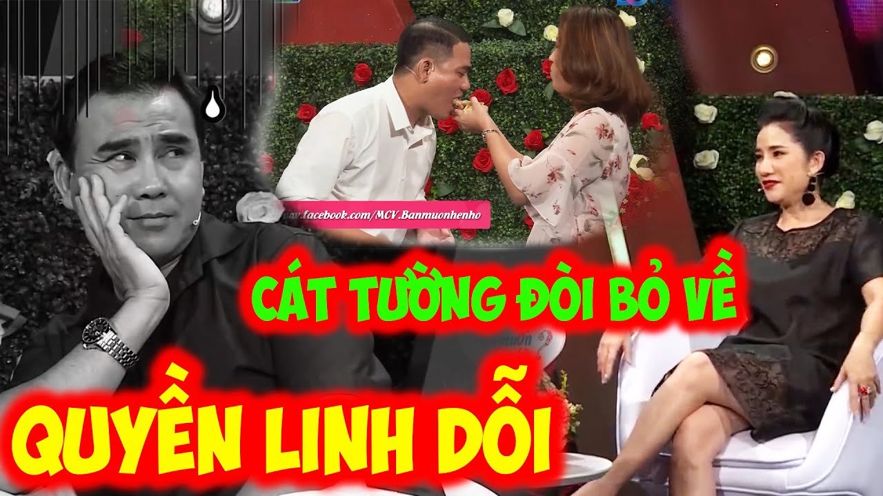 CÁT TƯỜNG DỖI ĐÒI BỎ VỀ vì VƯỢT MẶT MC vừa gặp...