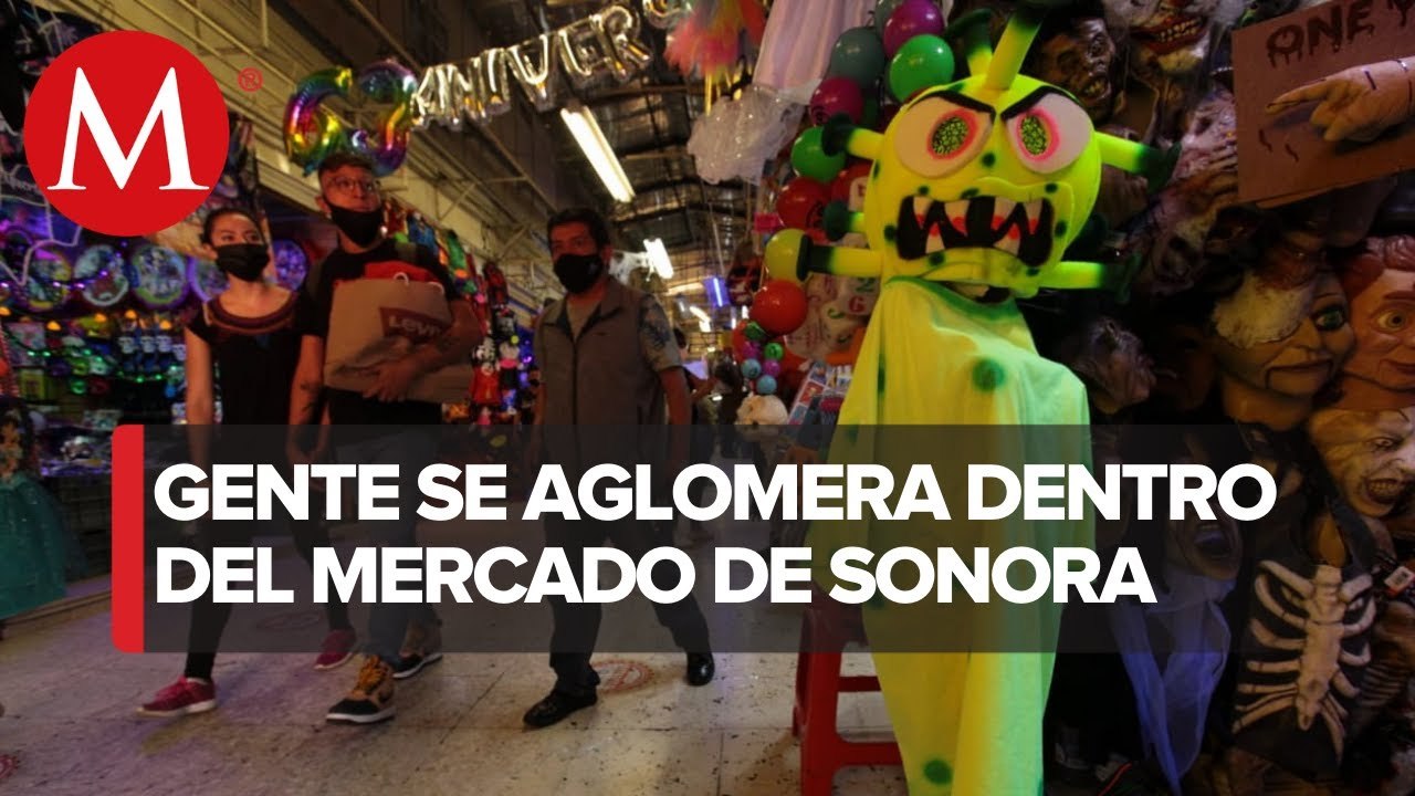 Por Día de Muertos, el mercado de Sonora registra alta afluencia
