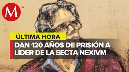 Dan 120 años de prisión a Keith Raniere, líder de NXIVM