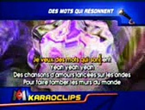 JENIFER – DES MOTS QUI RÉSONNENT – Le karaoké – M6 Karaoclips