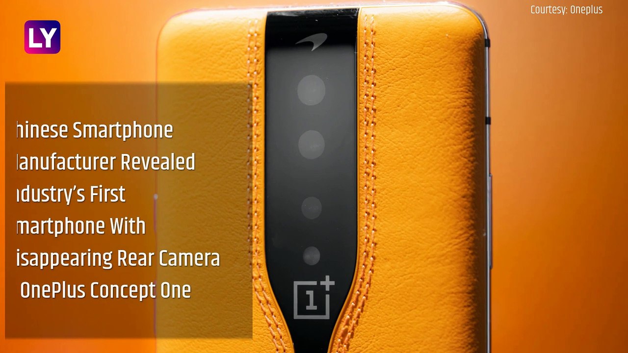 OnePlus Concept One With Disappearing Rear Camera & Glass Shifting Technology Launched At CES 2020 in Las Vegas; Price, Features, Variants & Specifications