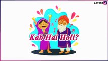 Holi 2019 WhatsApp Stickers to Send Greetings For the Festive Season