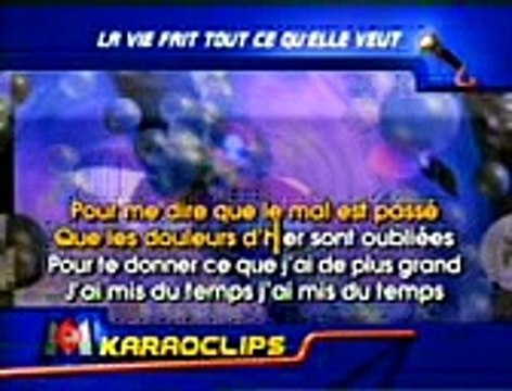 JULIE ZENATTI – LA VIE FAIT TOUT CE QU'ELLE VEUT – Le karaoké – M6 Karaoclips