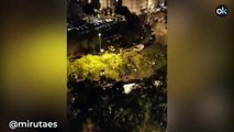 Incidentes en Sevilla durante el toque de queda como protesta al estado de alarma