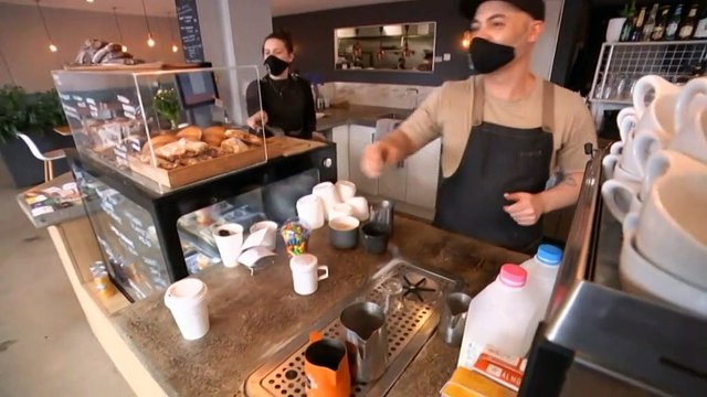 Melbourne businesses open doors this morning as lockdown ends