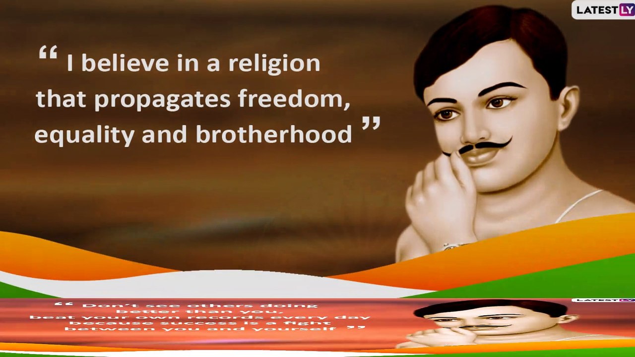Chandra Shekhar Azad Death Anniversary: Inspirational Quotes by the Pre-Independence Revolutionary