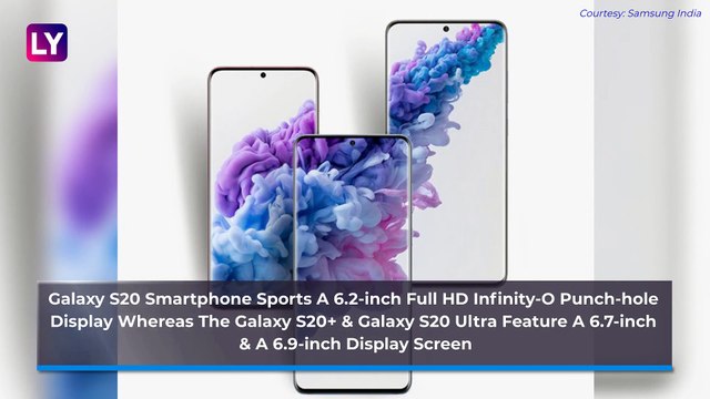 Samsung Galaxy Unpacked 2020: Samsung Galaxy S20 Series Officially Revealed At Starting Price of $999; Check Prices, Features, Variants & Specifications