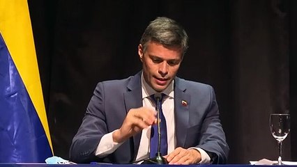 De Madri, opositor ataca Maduro