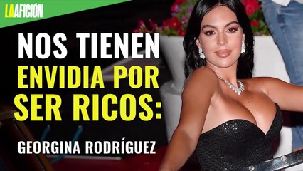 Georgina Rodríguez defiende a su familia: Nos tienen envidia por ser ricos