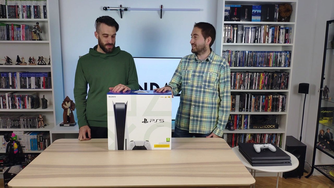 PS5 unboxing