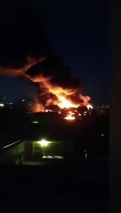 Incendio en Parque Chacabuco