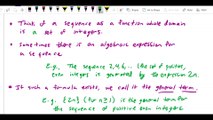 Sequences - Definition and concept of sequences