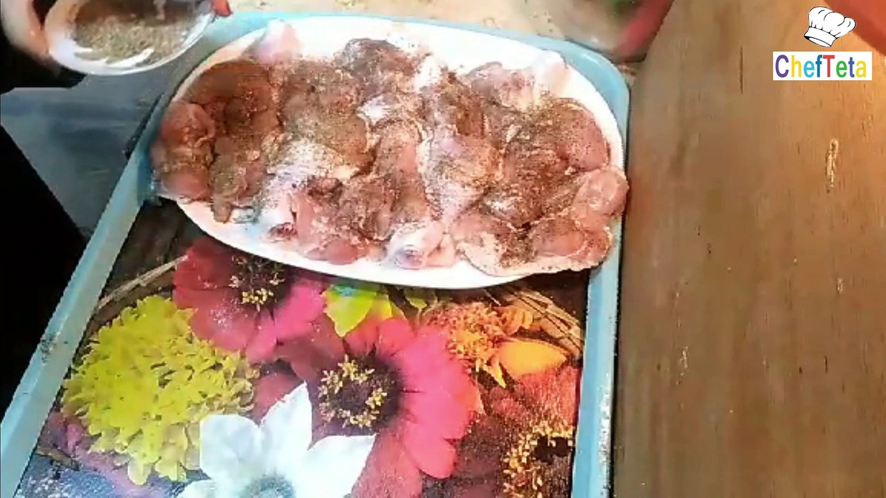 أفخاذ الدجاج المحشية | حشوة الحمام