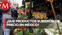 Alimentos que subieron de precio en lo que va del 2020