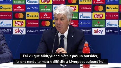 Groupe D - Gasperini : "Ce groupe est très équilibré"