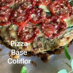 pizza coliflor preparacion