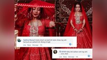 Neha Kakkar के Bridal Look का जमकर बना मज़ाक,  कोई बोला- एक दम बकवास तो किसी ने कहा बोरिंग । Boldsky