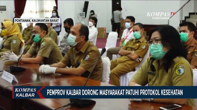 Dinkes Kalbar Terus Dorong Warga untuk Patuh Protokol Kesehatan