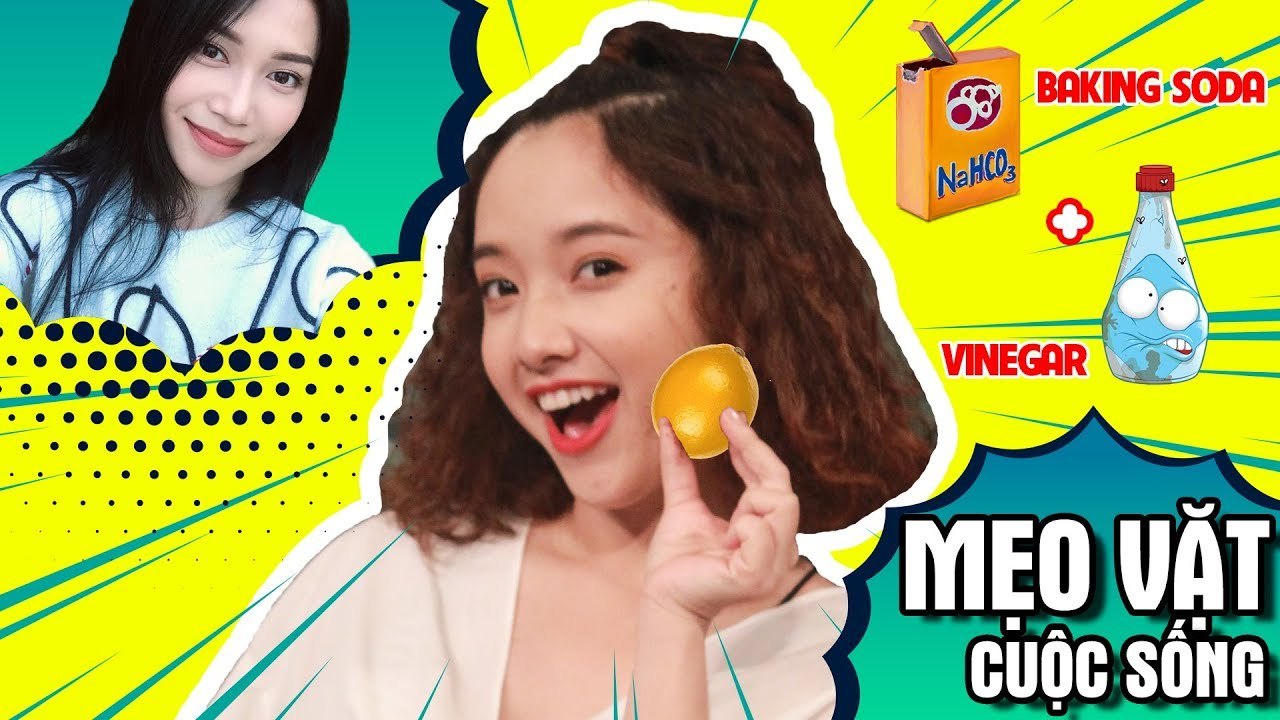MẸO VẶT CUỘC SỐNG |Hotgirl Gia Linh hì hục kiểm chứng cách làm sạch những vết ố và làm lành đĩa bể