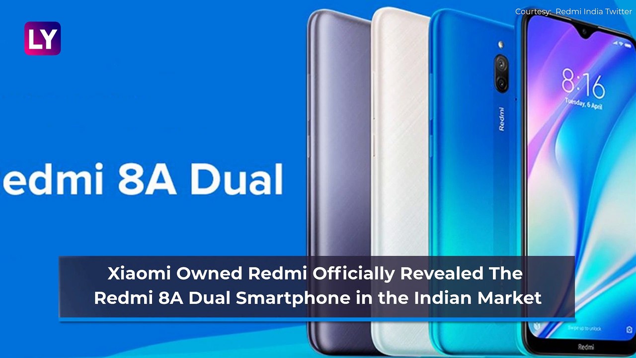 Xiaomi Redmi 8A Dual Smartphone Launched In Ind...