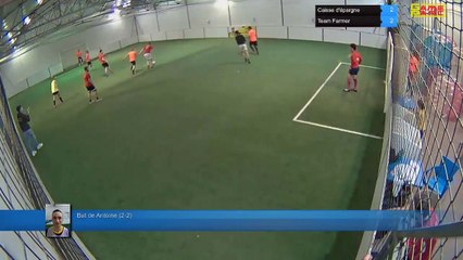 But de Antoine  (2-2) - Caisse d'épargne Vs Team Farmer - 27/10/20 20:00 - LIGUE 3
