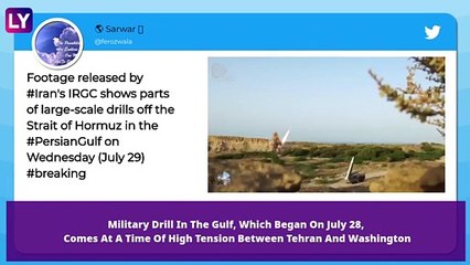 Iran Launches Underground Ballistic Missiles For The First Time During Exercise