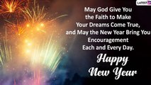 Happy New Year 2020 Wishes & WhatsApp Messages: HNY Images and Greetings to Ring In New Year