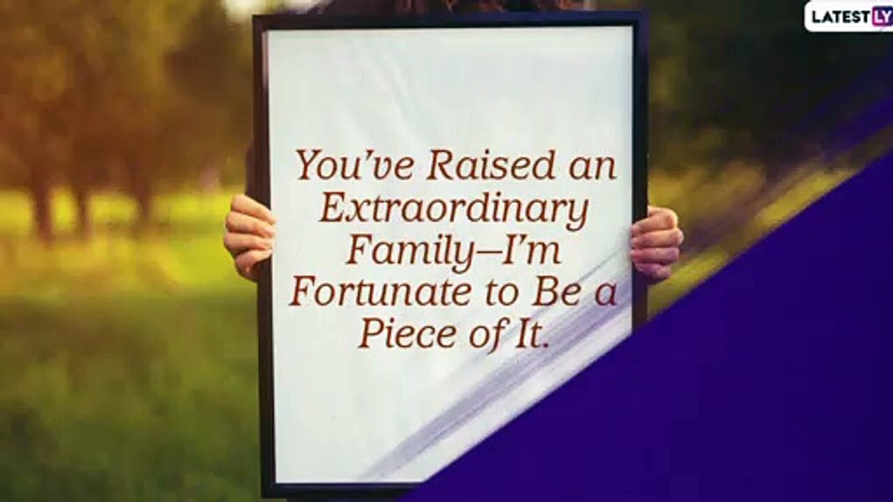 Father-in-Law Day 2020 Greetings: Images, WhatsApp Stickers, Quotes and Messages to Send on July 30