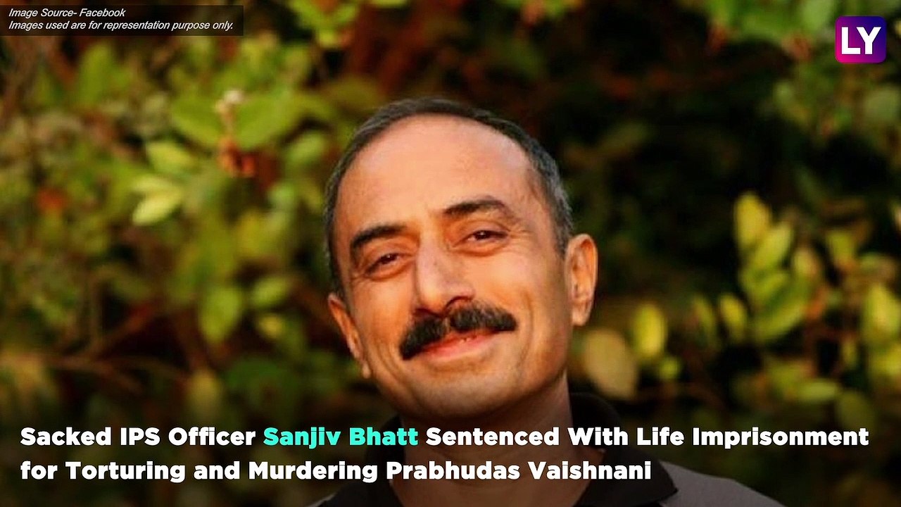 Sanjiv Bhatt: Former IPS Officer Sentenced With Life Imprisonment for 29 Year Old Case