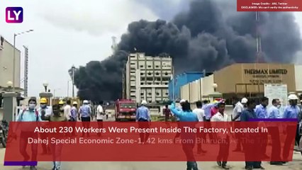 Download Video: Eight Dead, 40 Injured In Boiler Blast At Chemical Factory In Bharuch, Gujarat