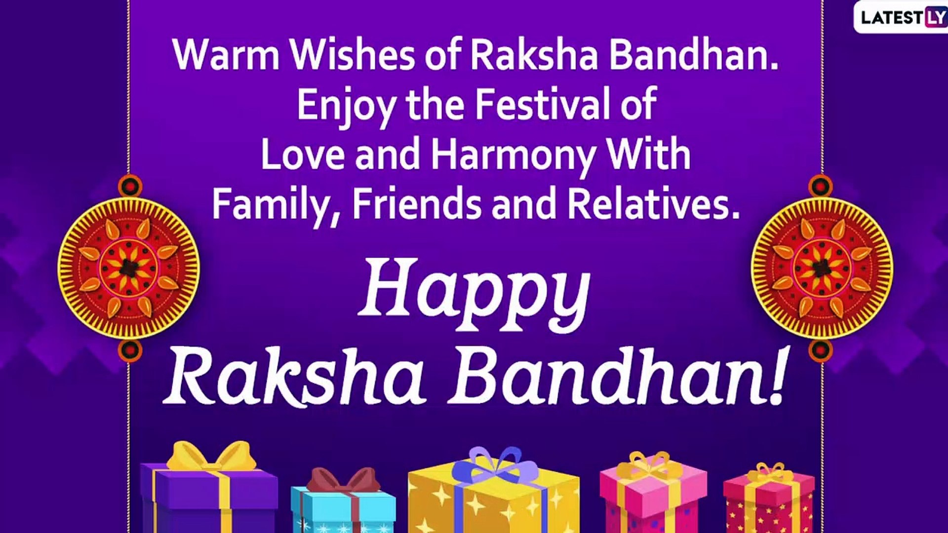 Happy Raksha Bandhan 2020 Wishes, Images and Messages to Celebrate the  Beautiful Bond of Siblings, image size:1920x1080