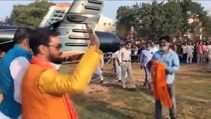 Bihar Election 2020 में जमकर प्रचार कर रहे निरहुआ