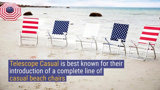 Telescope Casual Beach Chair | patiodepot.com | Call Us 1-800-293-0150