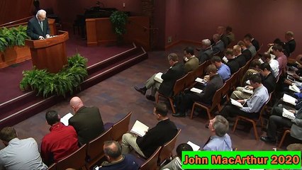 John Macarthur 2020  October 27, 2020  SPECIAL SERMON UPDATE • [MUST