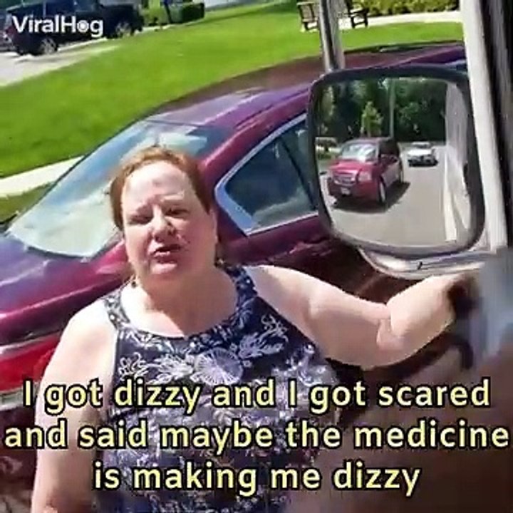 Karen blocks the road
