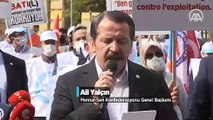 Memur-Sen, Macron'un İslam karşıtı açıklamalarını protesto etti