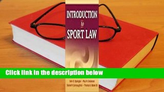 Introduction to Sport Law Complete